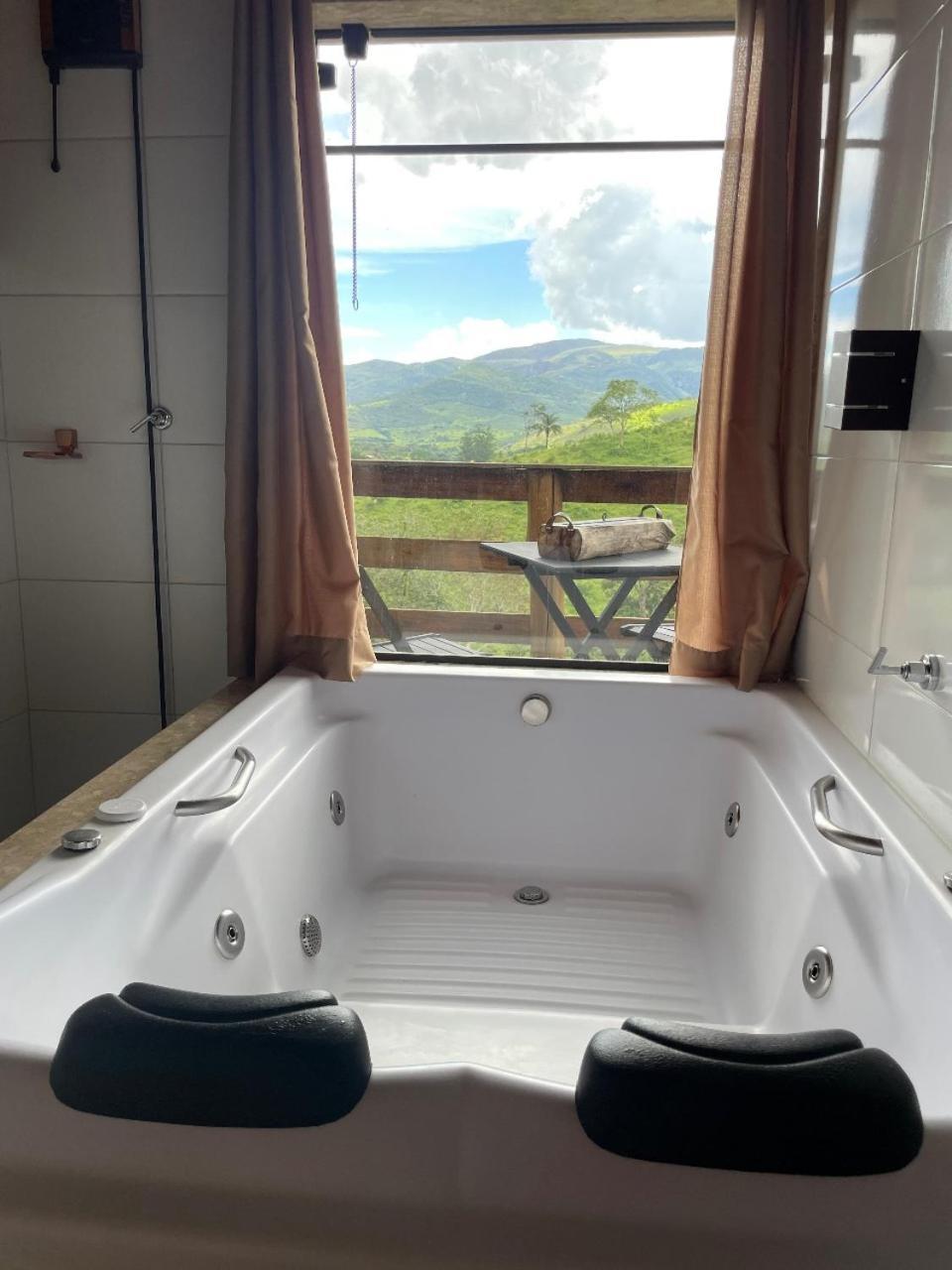 Cabana Com Vista Para Serra Da Canastra São Roque de Minas Dış mekan fotoğraf